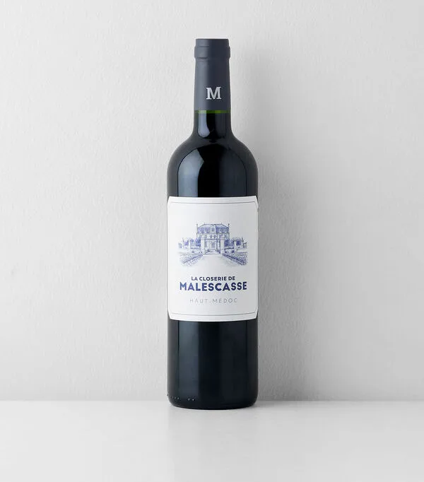 Botella de Vino tinto ensamble La Closerie de Malescasse, Francia, 750 ml