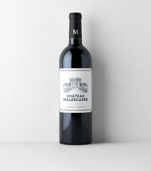 Botella de Vino tinto ensamble Château Malescasse Cru Bourgeois Exceptionnel, Francia, 750 ml