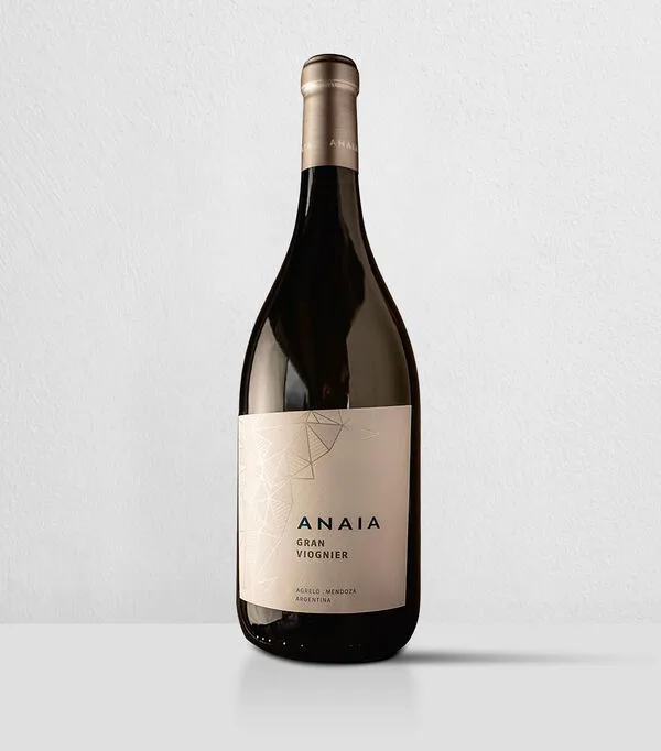 Botella de Vino Blanco Gran Viogner Anaia, 750 ml