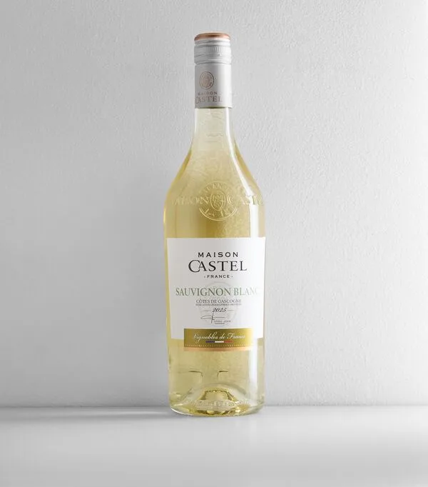 Botella de Vino Blanco Sauvignon Blanc, 750 ml