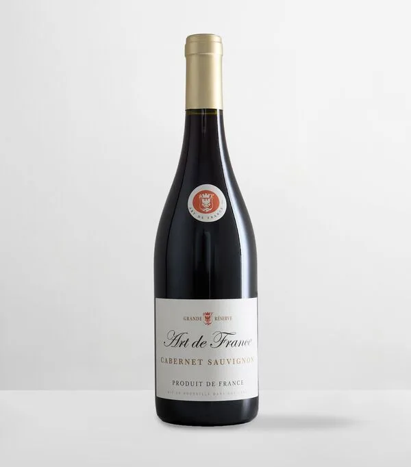 Botella de Vino Tinto Cabernet Sauvignon Art de France, 750 ml