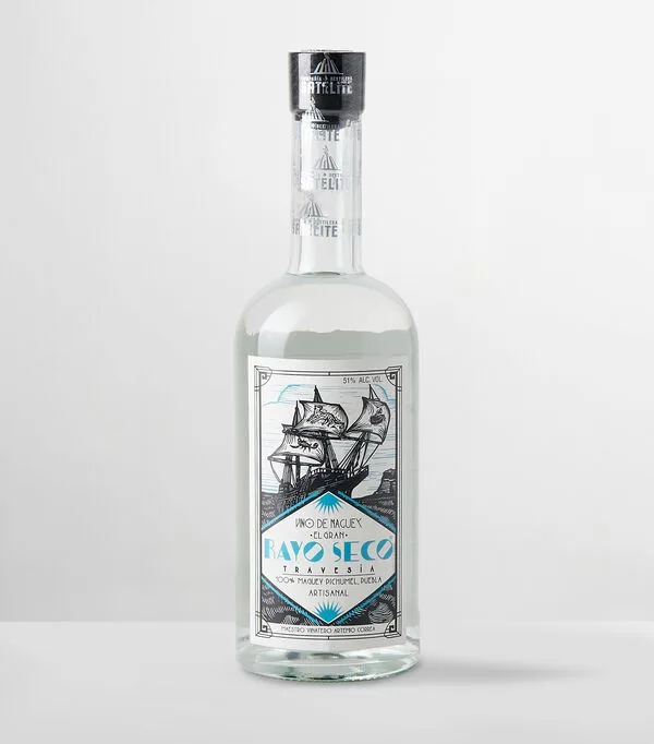 Botella de Destilado de agave Rayo seco Pichumel, México, 750 ml