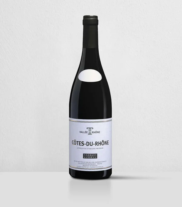 Botella de Vino Tinto Ensamble, Côtes-du-Rhône, Francia, 750 ml
