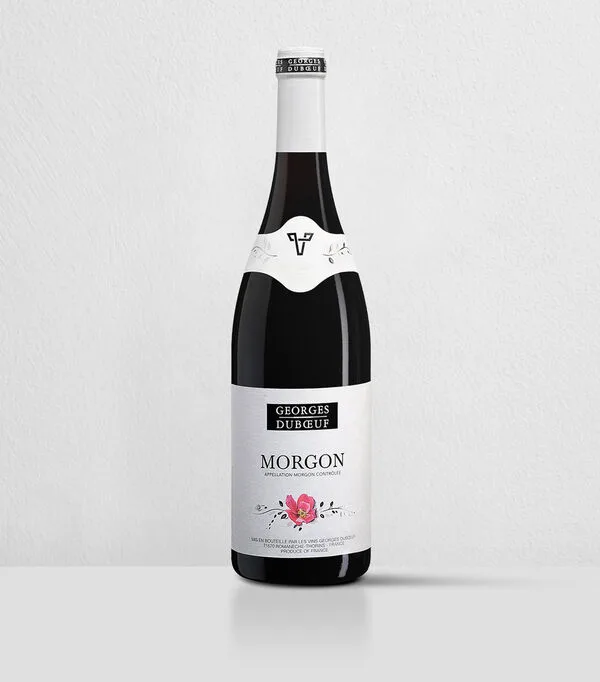 Botella de Vino Tinto Gamay  Georges Duboeuf Morgon, Francia, 750 ml